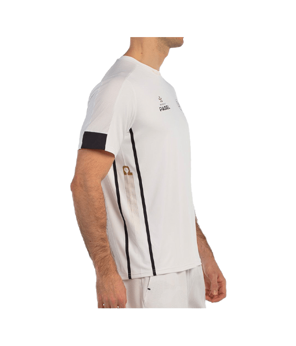T shirt Bullpadel Borni Blanco 2025 Padel Clothes Bullpadel