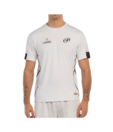 T shirt Bullpadel Borni White 2025 Padel Clothes Bullpadel