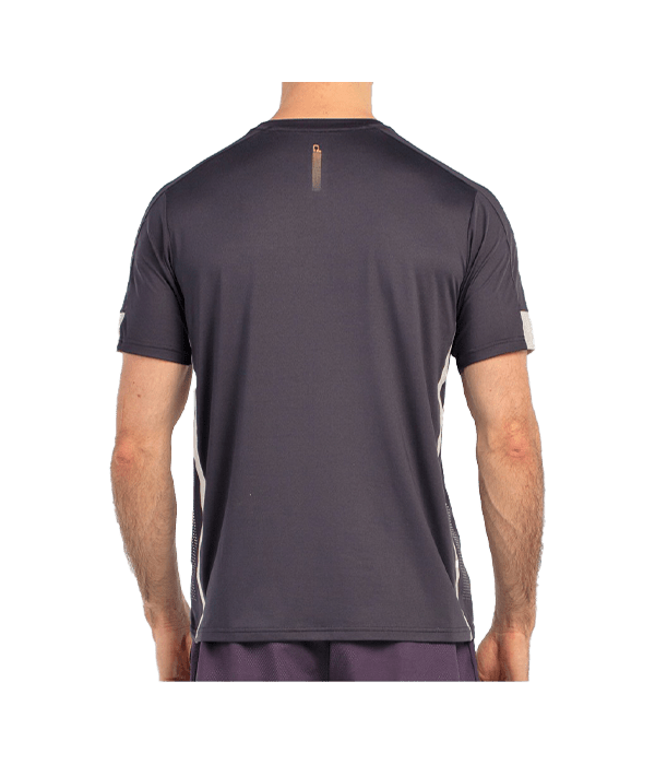 T shirt Bullpadel Borni Negro Carbón 2025 Padel Clothes Bullpadel