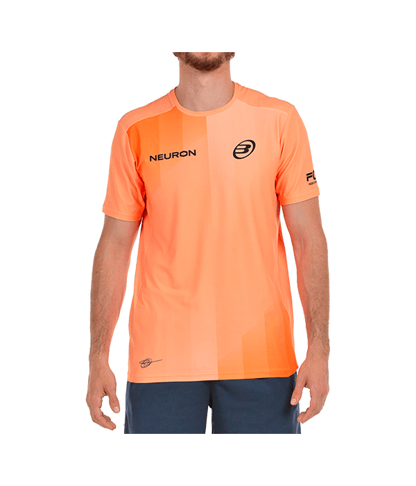 T shirt Bullpadel Chingotto 25V Papaya 2025 Padel Clothes Bullpadel