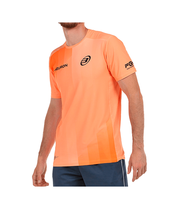 T shirt Bullpadel Chingotto 25V Papaya 2025 Padel Clothes Bullpadel