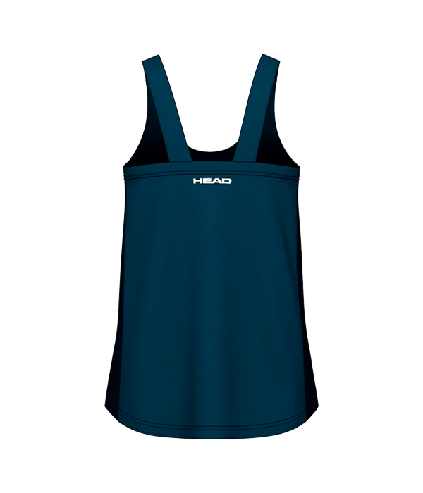 Camiseta de tirantes HEAD mujer Spirit Azul Marino 2025 - STARz PADEL