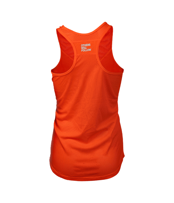 Camiseta de Tirantes Oxdog Tiebreak Tank Top Women Naranja 2025 - STARz PADEL