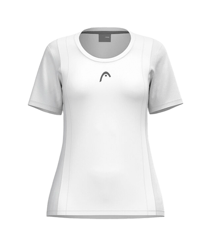 Camiseta HEAD Club 25 Tech Women Blanco 2025 - STARz PADEL