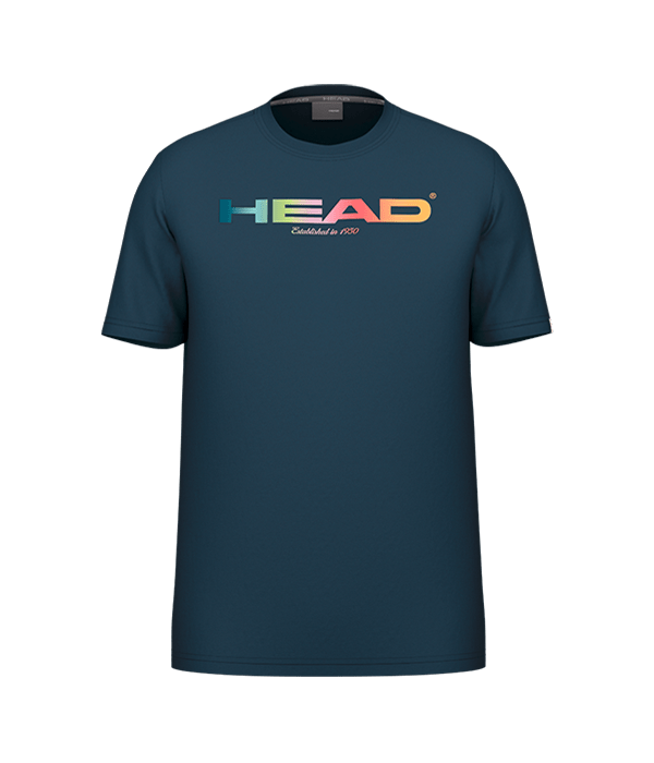 T shirt Head Rainbow Blue Marino 2025 Padel Clothes Head