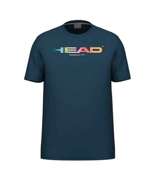 T shirt Head Rainbow Blue Marino 2025 Padel Clothes Head
