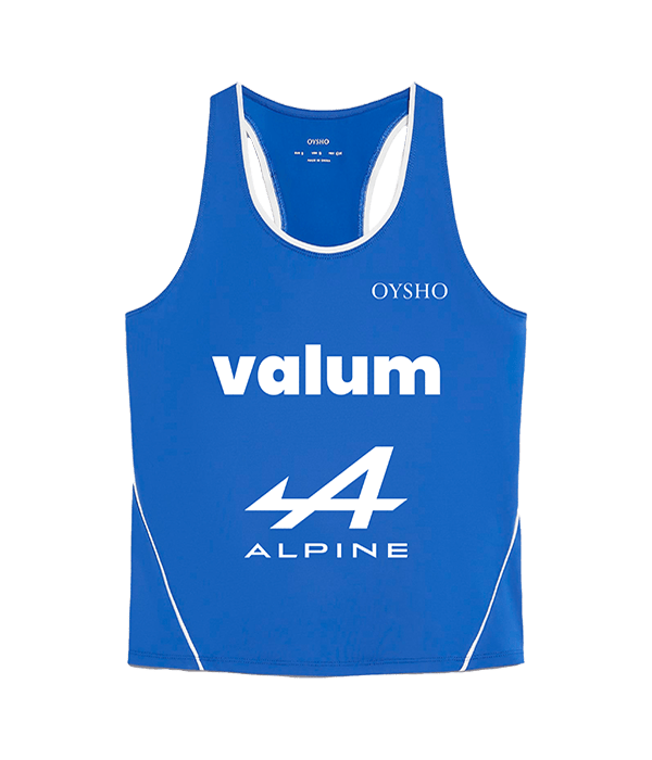 Camiseta Oysho Alejandra Salazar Azul 2025 - STARz PADEL