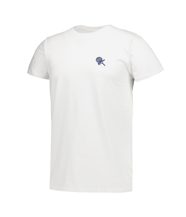 Camiseta Padel Team Gourmet Blanca Men - STARz PADEL
