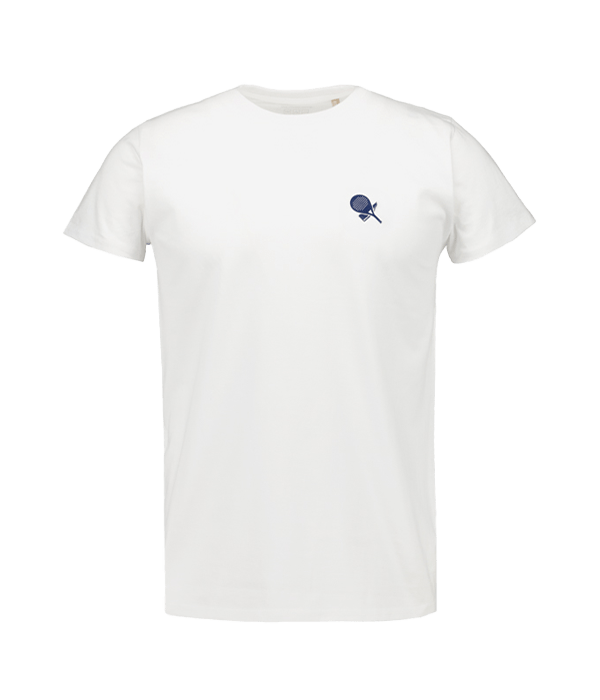 Camiseta Padel Team Gourmet Blanca Men - STARz PADEL