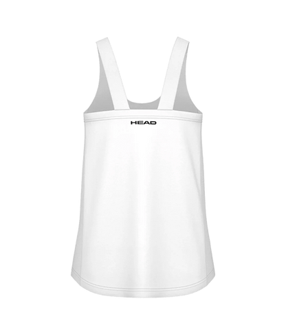 Camiseta Tirantes HEAD Spirit Women Blanco 2025 - STARz PADEL