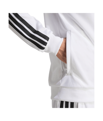 Jacket Adidas 3S Knit Blanco 2025 Padel Clothes Adidas