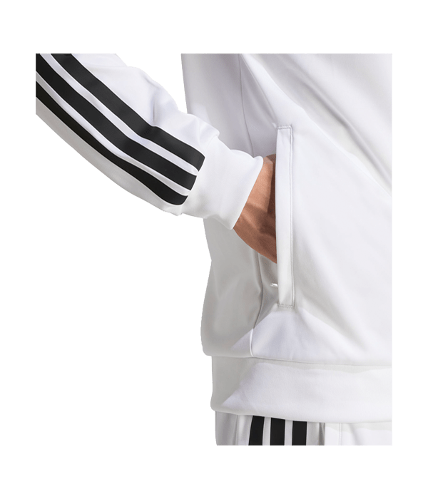 Jacket Adidas 3S Knit Blanco 2025 Padel Clothes Adidas