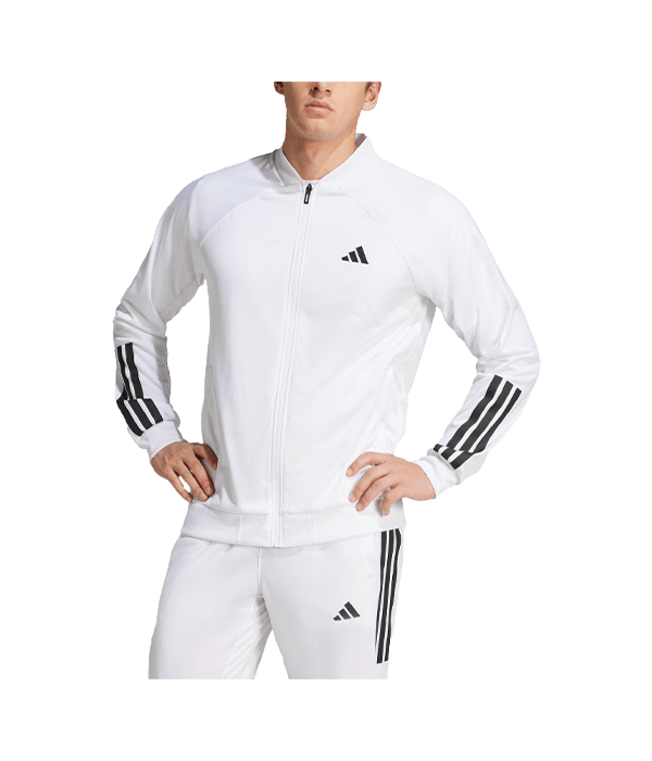 Jacket Adidas 3S Knit Blanco 2025 Padel Clothes Adidas