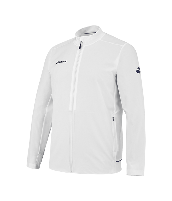 Jacket Babolat Play White 2025 Padel Clothes Babolat