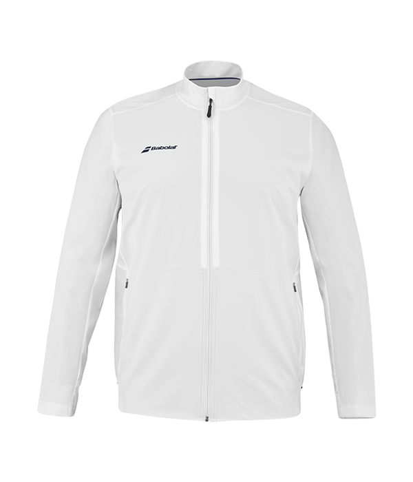 Jacket Babolat Play White 2025 Padel Clothes Babolat