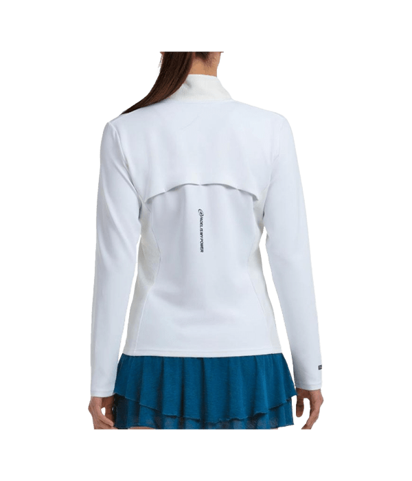 Jacket Bullpadel Desna Mujer Blanco 2025 Padel Clothes Bullpadel