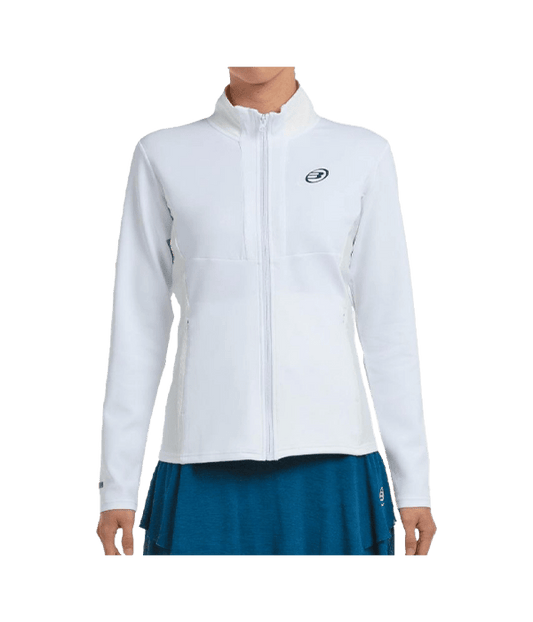 Jacket Bullpadel Desna Mujer White 2025 Padel Clothes Bullpadel