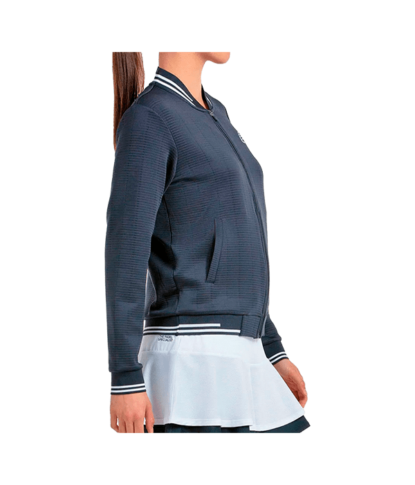 Jacket Bullpadel Tangra Azul Marino 2025 Padel Clothes Bullpadel