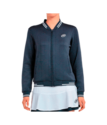 Jacket Bullpadel Tangra Azul Marino 2025 Padel Clothes Bullpadel