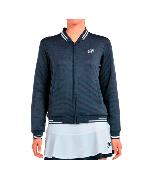 Jacket Bullpadel Tangra Blue Marino 2025 Padel Clothes Bullpadel