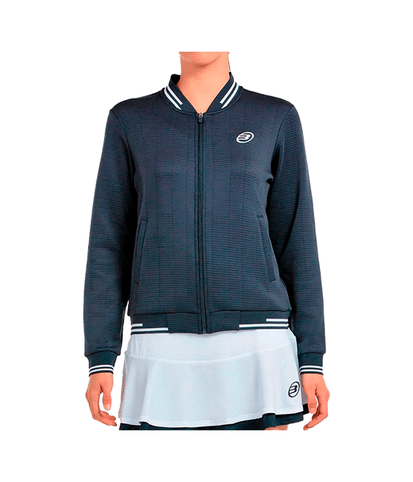 Jacket Bullpadel Tangra Azul Marino 2025 Padel Clothes Bullpadel