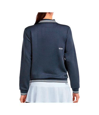 Jacket Bullpadel Tangra Azul Marino 2025 Padel Clothes Bullpadel