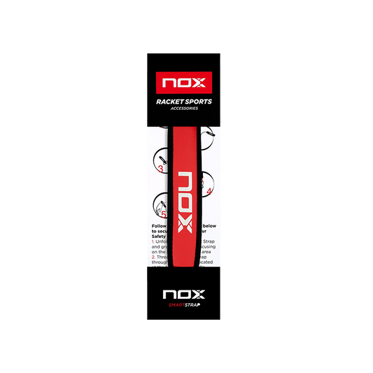 NOX Racket Strap Luxury Red Racket Strap Nox