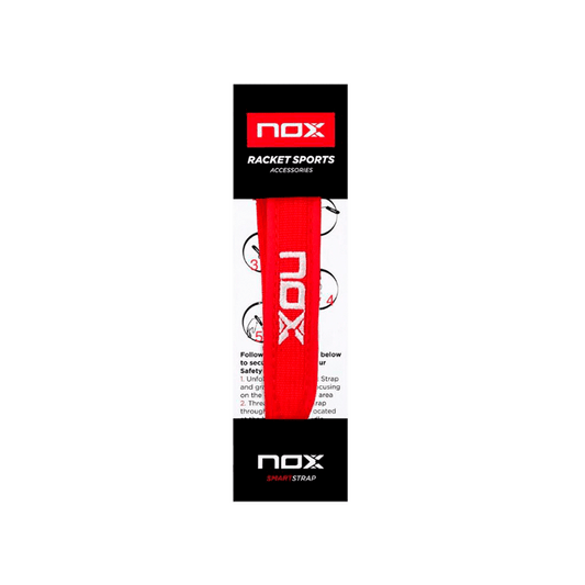 Racket Strap NOX Luxury Red/White Racket Strap Nox