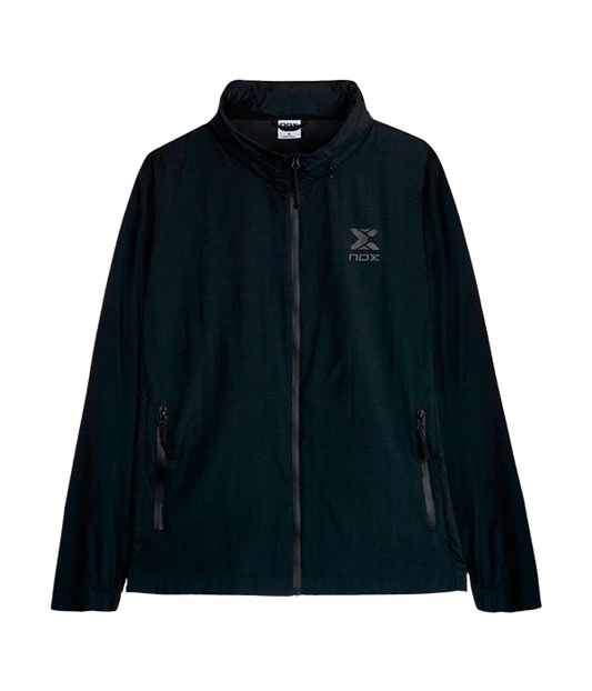 Cortavientos NOX Team Black Padel Clothes Nox
