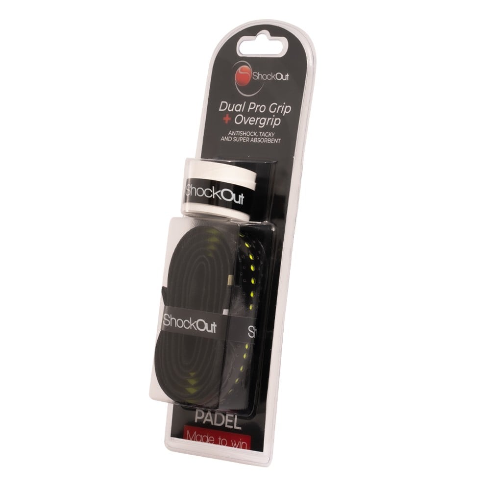 Dual Grip y Overgrip SHOCKOUT Black Accessories ShockOut