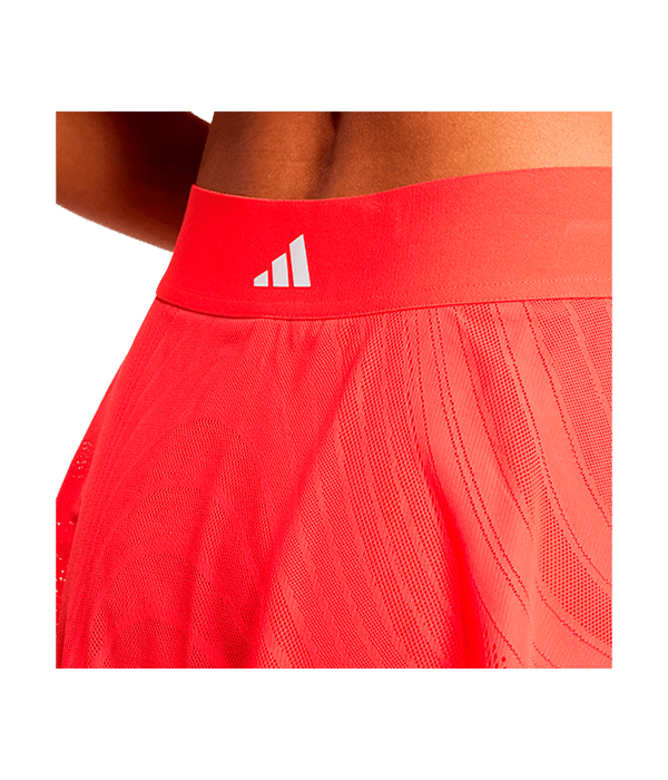 Falda Adidas WOW Pro Rojo 2025 - STARz PADEL