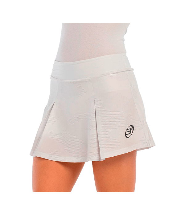 Falda Bullpadel Adoso Blanco 2025 Premier Padel - STARz PADEL