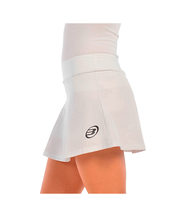 Falda Bullpadel Adoso Blanco 2025 Premier Padel - STARz PADEL