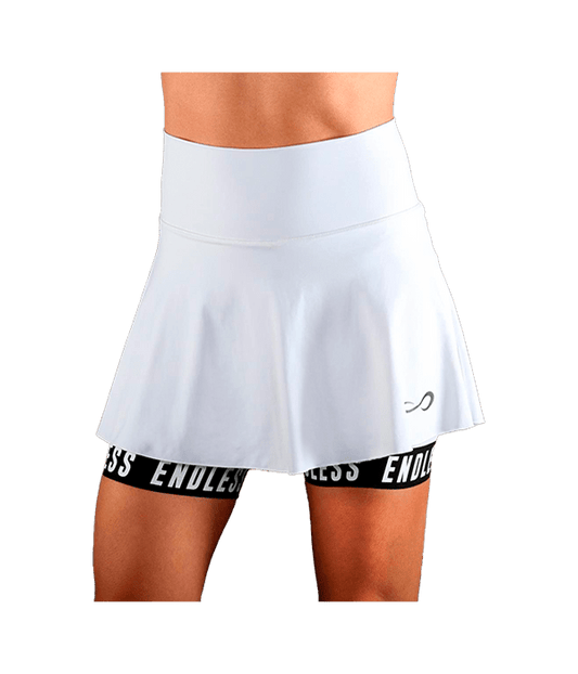 Skirt Endless Chill Blanca 2025 Padel Clothes Endless