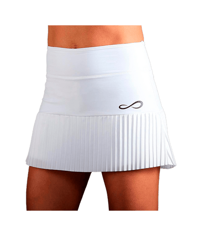 Falda Endless Ripley Blanco 2025 - STARz PADEL