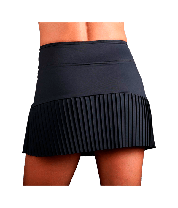 Falda Endless Ripley Negro 2025 - STARz PADEL