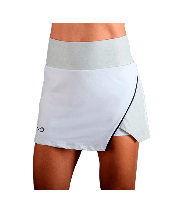Falda Endless Zephyr Blanco/Plata 2025 - STARz PADEL