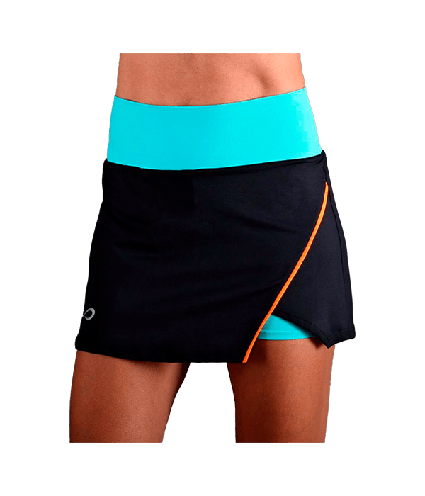 Falda Endless Zephyr Negro 2025 - STARz PADEL