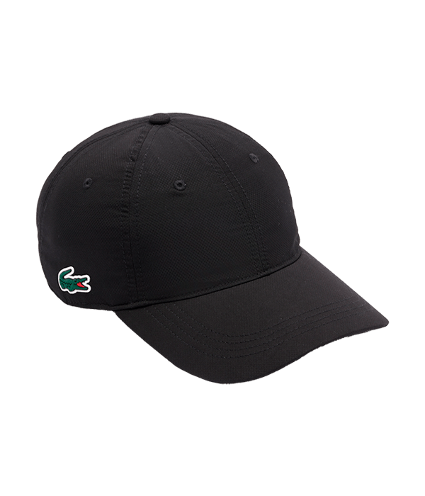 Lacoste Black Cap Padel Tennis Cap Lacoste
