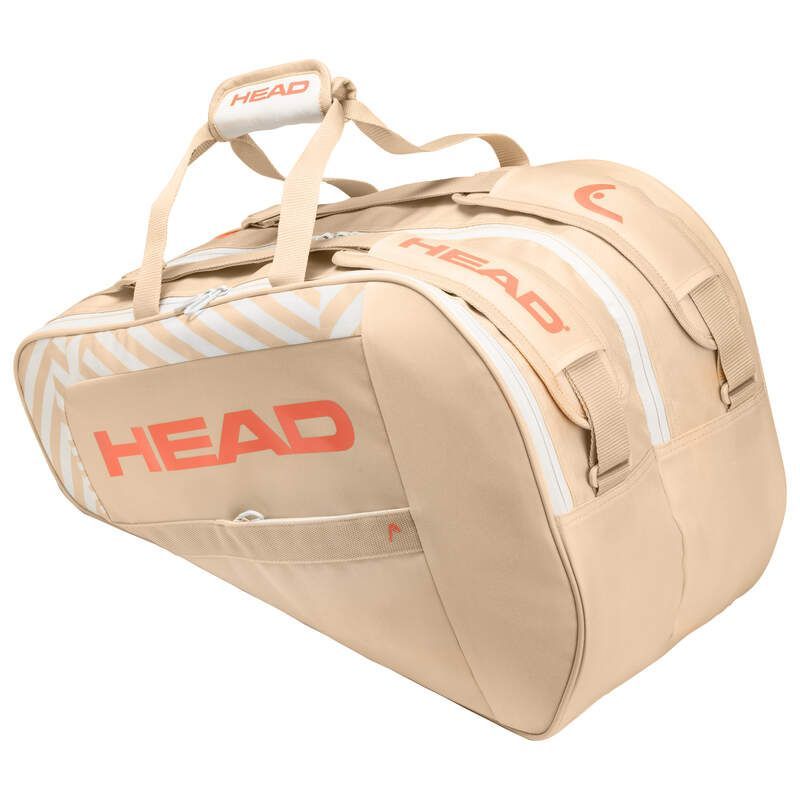 Cargue la imagen en el visor de la galería, HEAD BASE Padel Bag M 2023 Beige Racket Bag
