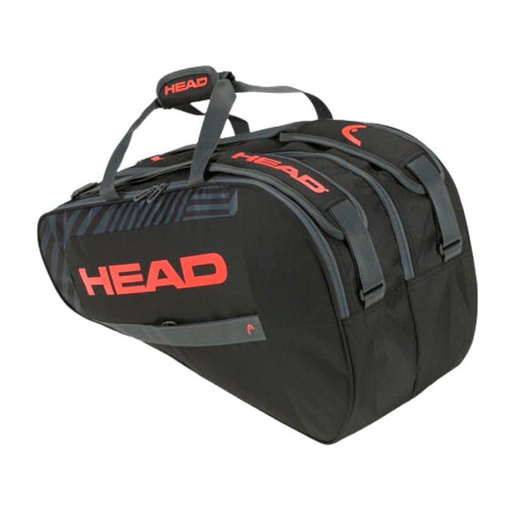 HEAD PADEL BAG M 2023 BLACK-RED PADEL BAG Padel Bag Head Negro
