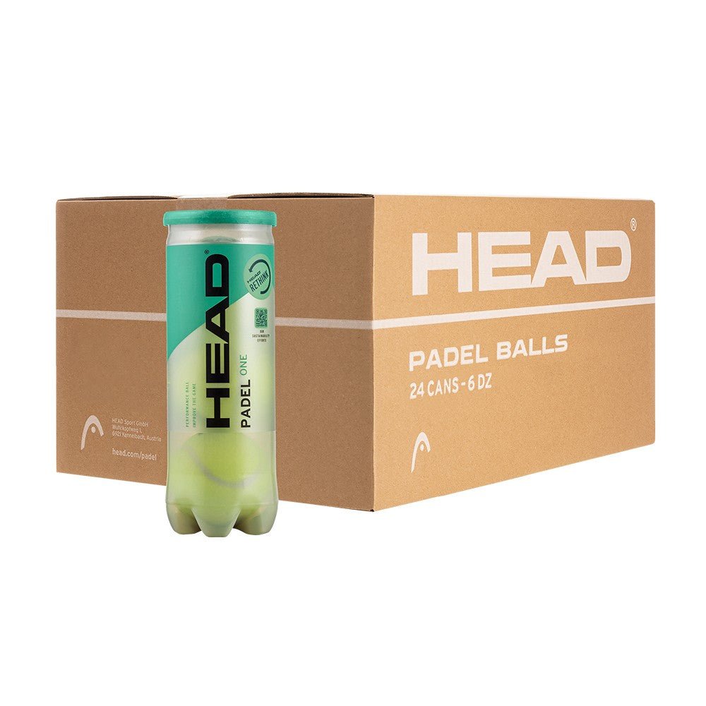 HEAD Padel ONE Padel Balls Box (24 Pcs) Balls Head