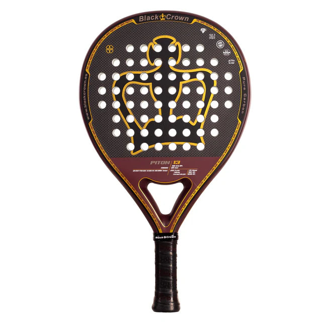 Black Crown Piton 13 2025 Padel Racket Padel Racket Black Crown