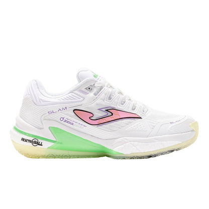 JOMA SLAM Lady 2502 White 2025 Padel Shoes Padel Shoes Joma 37 Blanco