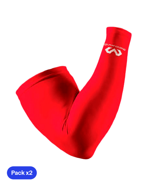 McDavid Blue Compression Sleeves (x2) Court & Training Mc David