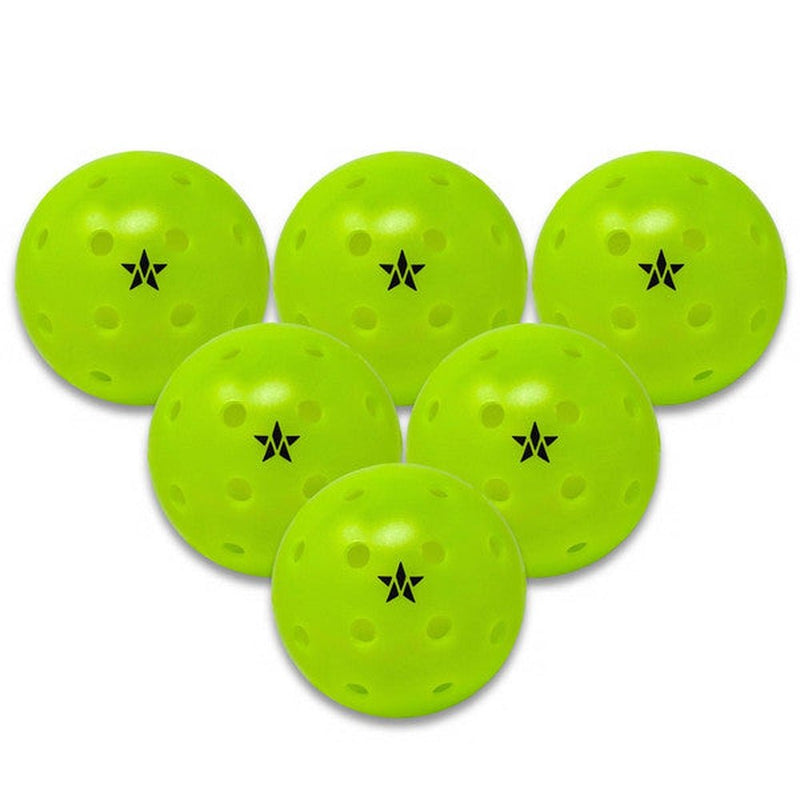 Load image into Gallery viewer, Master Athletics M40 Outdoor Pickleball Ball - 6 Pack of balls
