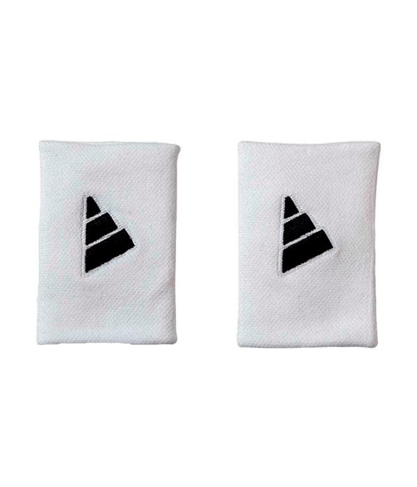 Adidas Larga Blanca Logo Grande (Pack x2) Wristband Wristband Adidas
