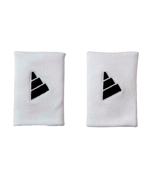 Adidas Larga Blanca Logo Grande (Pack x2) Wristband Wristband Adidas