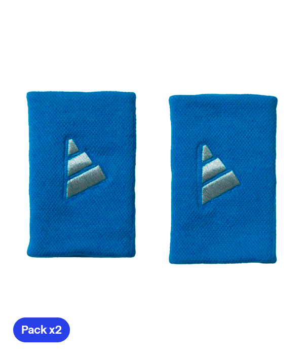 Adidas Largas Blue (Pack x2) Wristband Wristband Adidas