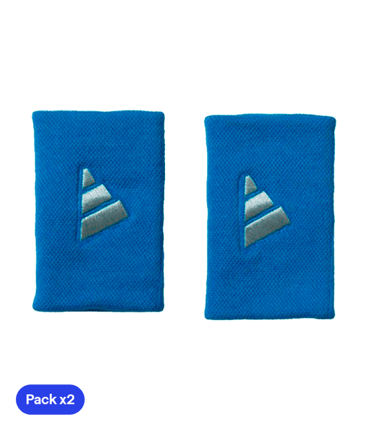Adidas Largas Blue (Pack x2) Wristband Wristband Adidas